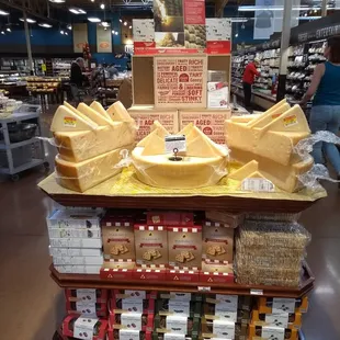 Cheese display #yelpcincy #kroger