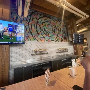 Bar area