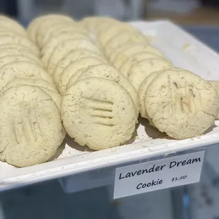 lavender dream cookies