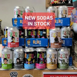 FUNKO soda figures