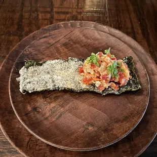 Lobster tartare bite