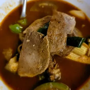 Beef Tongue Curry