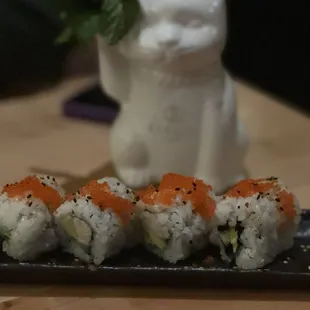 CA roll with real crab