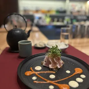 Ahi Tuna w. Some Tea