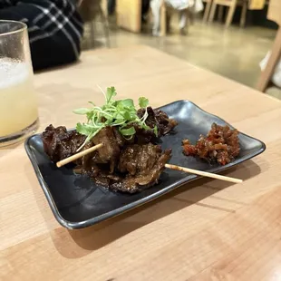 Beef Cheek Kushiyaki