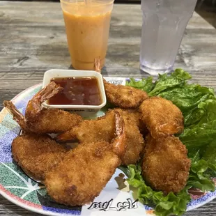 Deep Fried Shrimp Patties
