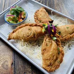 Thai Curry Puffs