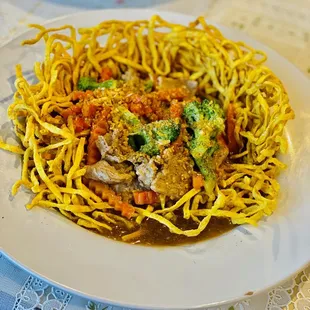 Shanghai noodles with beef