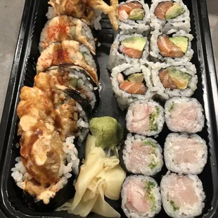 food, sushi and sashimi, sushi, sashimi