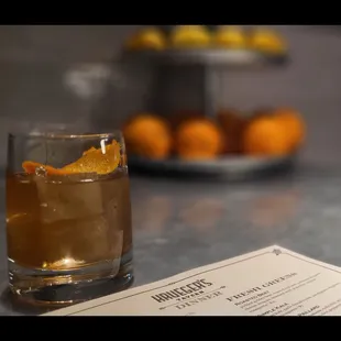 Rocky Marciano (old-fashioned) cocktail