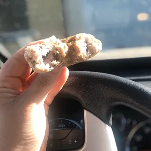 Blueberry cake donut