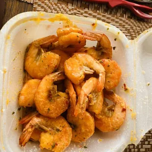 Boiled Shrimp.  This is a side of the same shrimp that come in the combos.  Some of the best Peel &amp; Eat shrimp I've had!!!