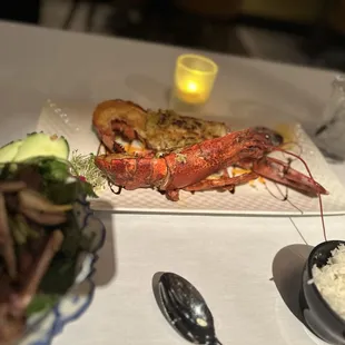 Lobster Thermidor, so beautiful