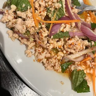 Chicken salad/larb