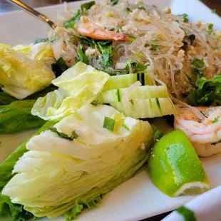 a plate of food
