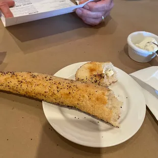 Complimentary bread