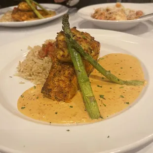Blackened Atlantic Salmon on special 1/7