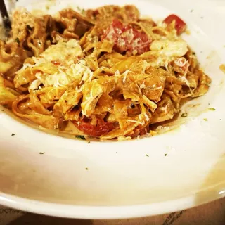 Seafood Fettuccine Campari