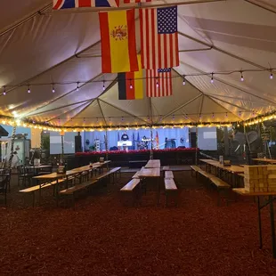 The main beer tent!