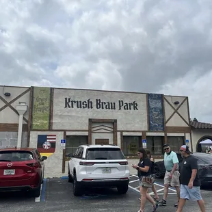 Dogtober event held outside of restaurant