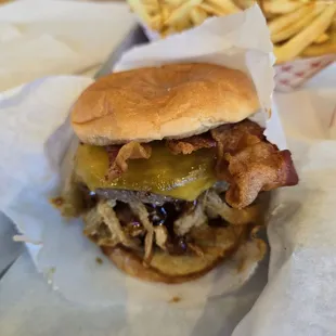 Cowbell: fried onions&amp;bacon