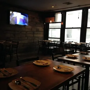 sushi and sashimi, interior