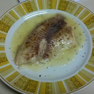 Grilled fish