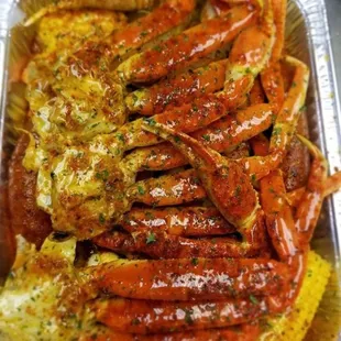 Best Krab platter boil in Dallas Lewisville