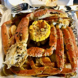 Crab Leg Seafood Boil