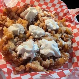 Regular funnel cake