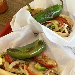 Original LA hotdog &amp; Spicy cheesy LA dog