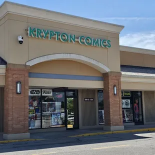 Storefront for Krypton Comics
