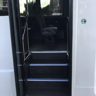 Luxury Minibus  Entrance