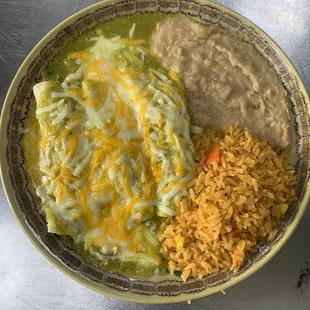 Enchiladas Verdes
