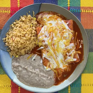 Enchiladas Rojas