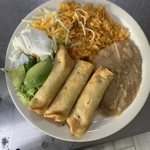 Chicken Flautas