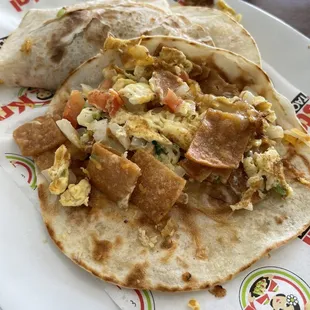 Migas Tacos - Delish!!