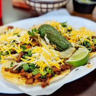 Mini Tacos Plate