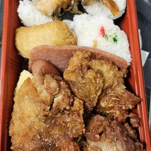 Large bento...