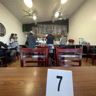 Not so lucky number... not sure what's going today at K's but they're extremely backed up.