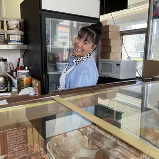 Best Donuts n breakfast sandwich ever  Thank you Kim