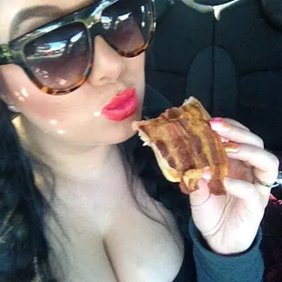 Bacon donut mmmmm
