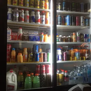 Cold drinks fridge