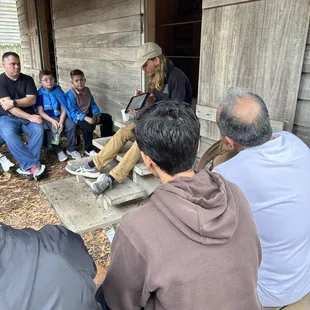 Oak Alley Plantation slave cabin tour (this guy was fantastic and extremely knowledgeable).