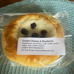 Cream Cheese &amp; Blueberry