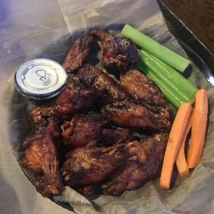 Bourbon BBQ Wings