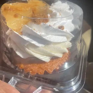 Apple-spiced cupcake