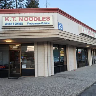Front of Restaurant