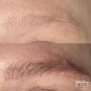 Nanoblading Fresno Clovis 
Natural looking results! #559brows