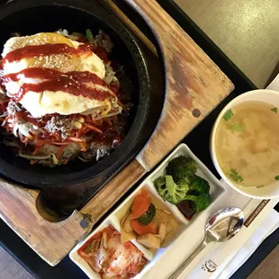#6 Dolsot Bibimbap Combo